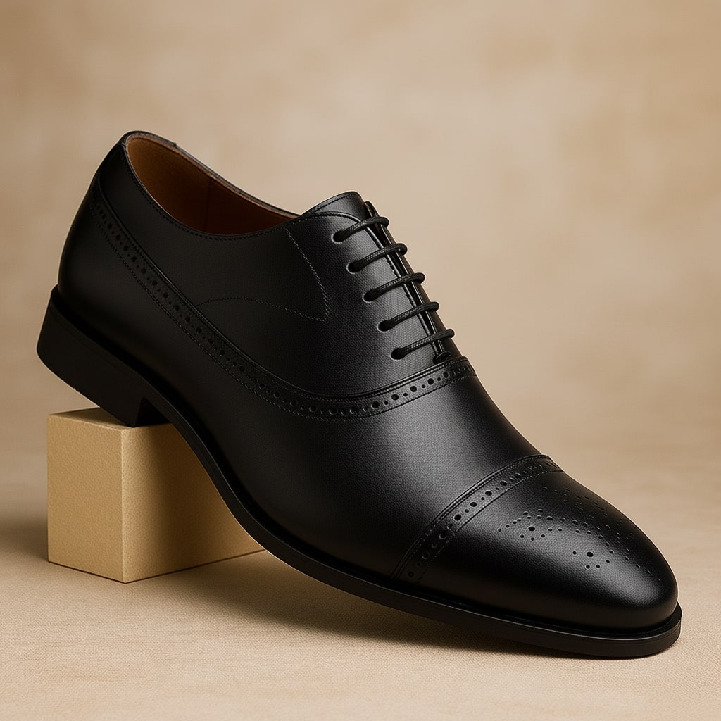 Vittore Leather Oxford Shoes
