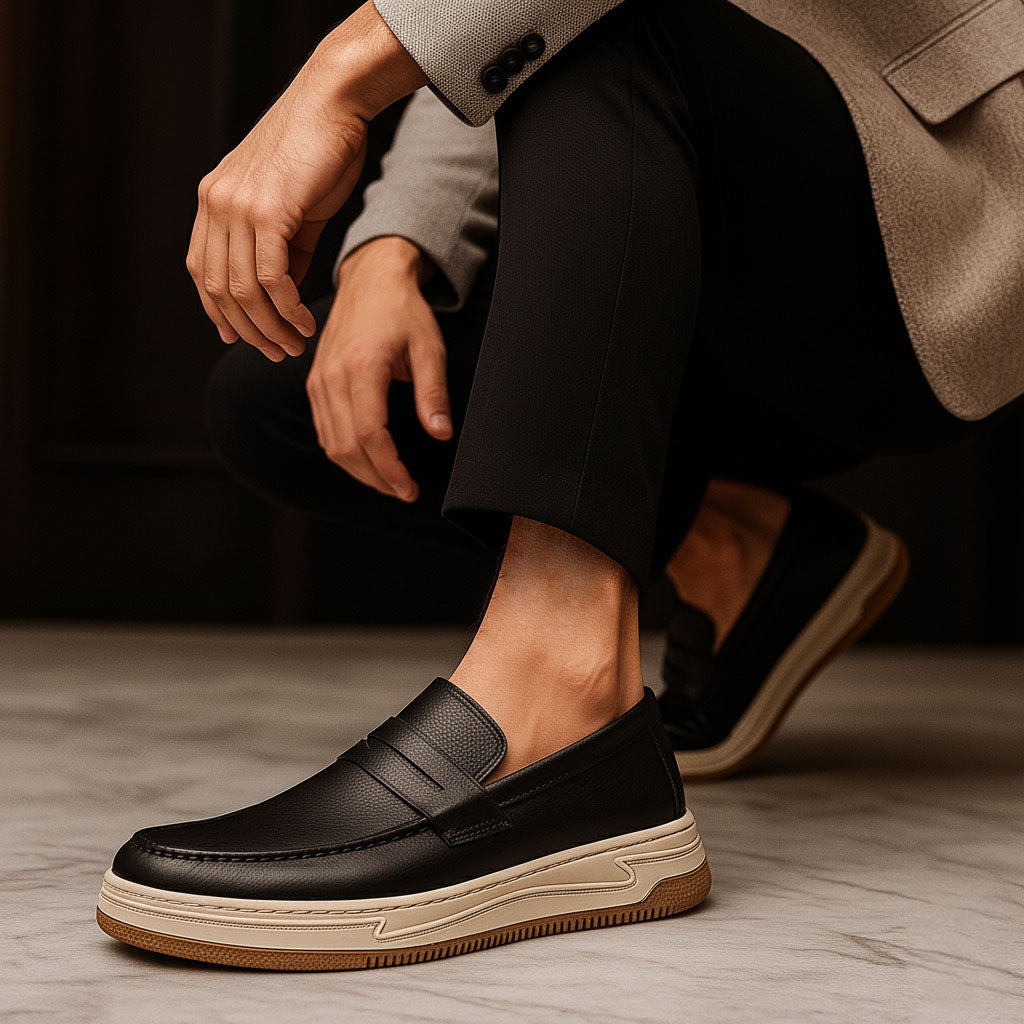 Theo Leather Loafers