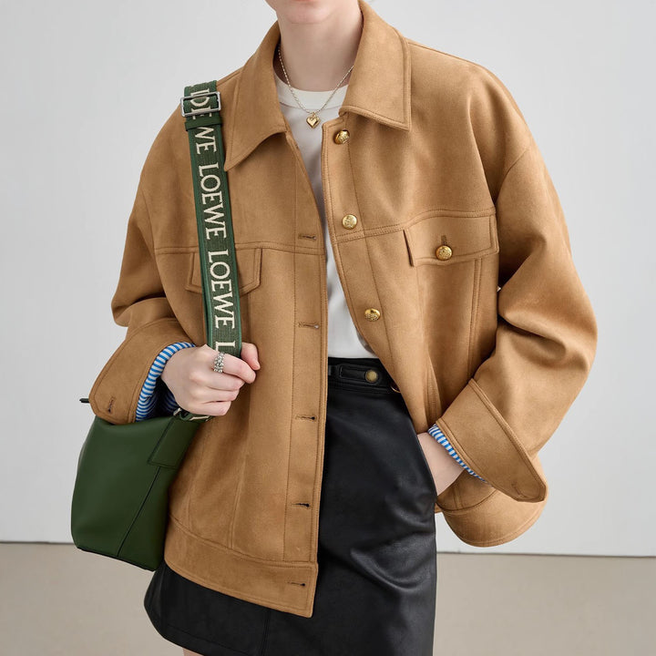Cleo Suede Jacket