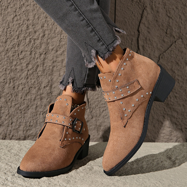 Calista Vegan Leather Boots