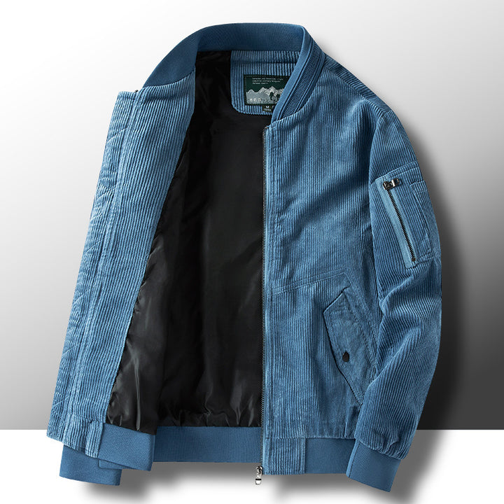 Renzo Corduroy Bomber Jacket