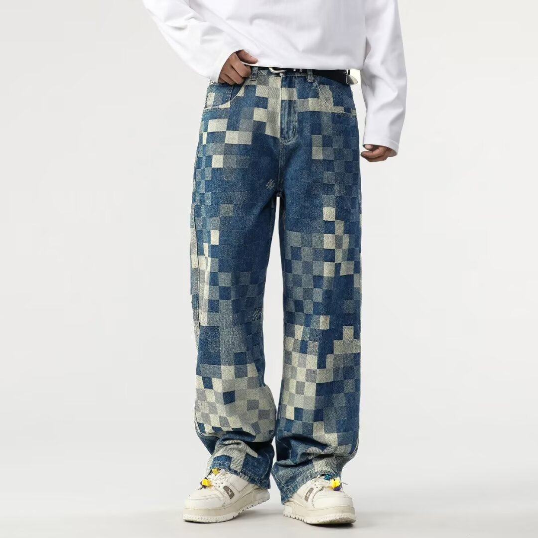 Ciro Pixel Denim Jeans – Lucerti