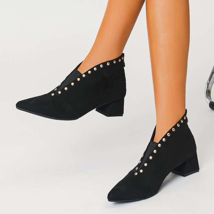 Siena Studded Ankle Boots