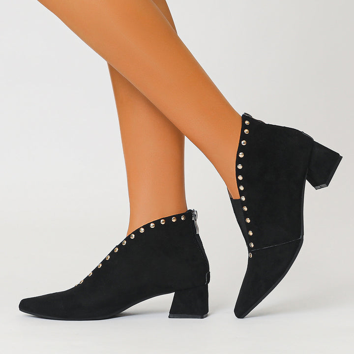 Siena Studded Ankle Boots