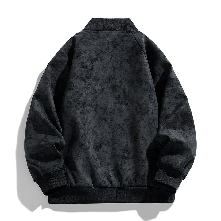 Alonso Suede Bomber Jacket