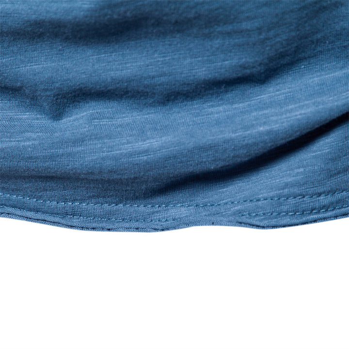 Valerio Slub-Cotton V-Neck Tee