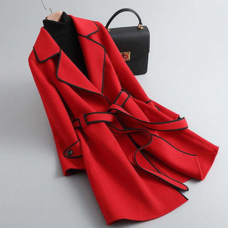 Alessandra Belted Wrap Coat