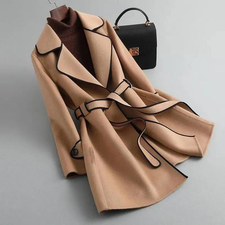 Alessandra Belted Wrap Coat