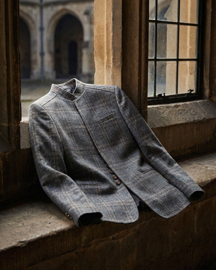 Vittorio Stand-Collar Jacket