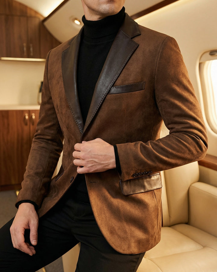 Giuliano Suede Blazer