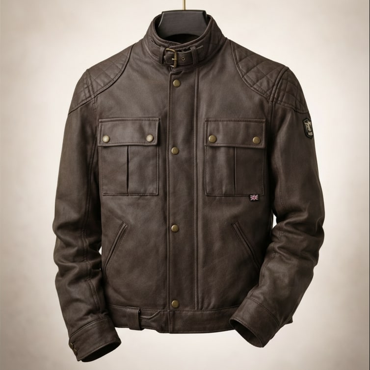 Vittorio Material Utility Jacket