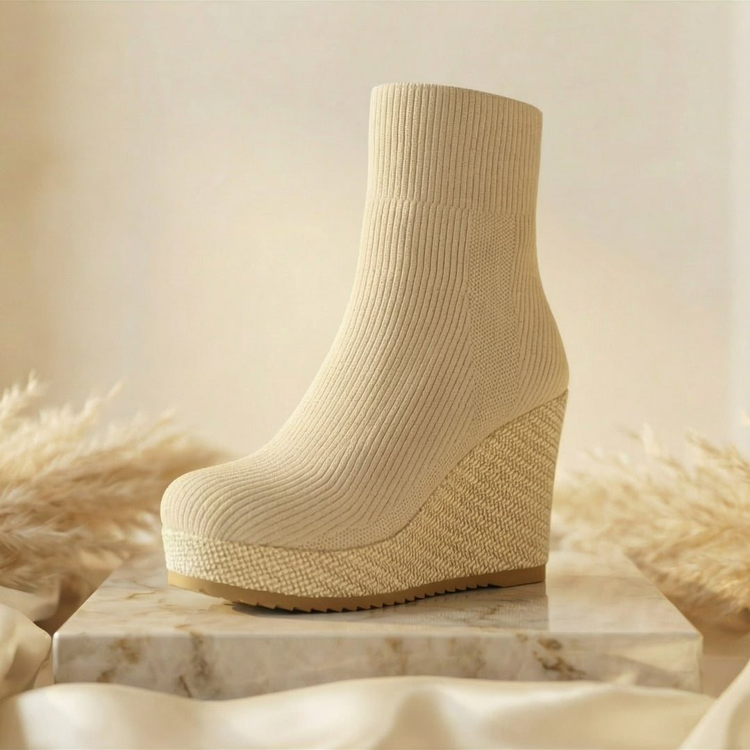 Valentina Wedge Sock Boot