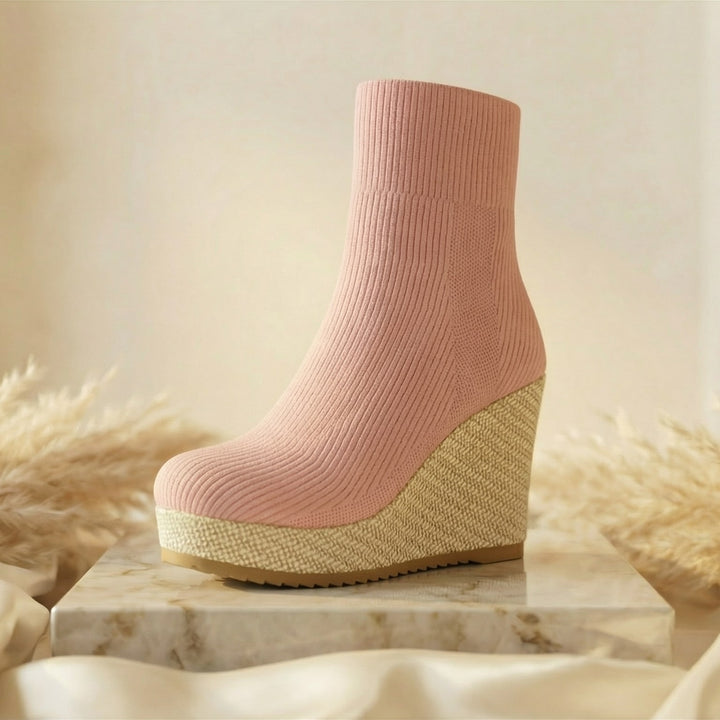 Valentina Wedge Sock Boot