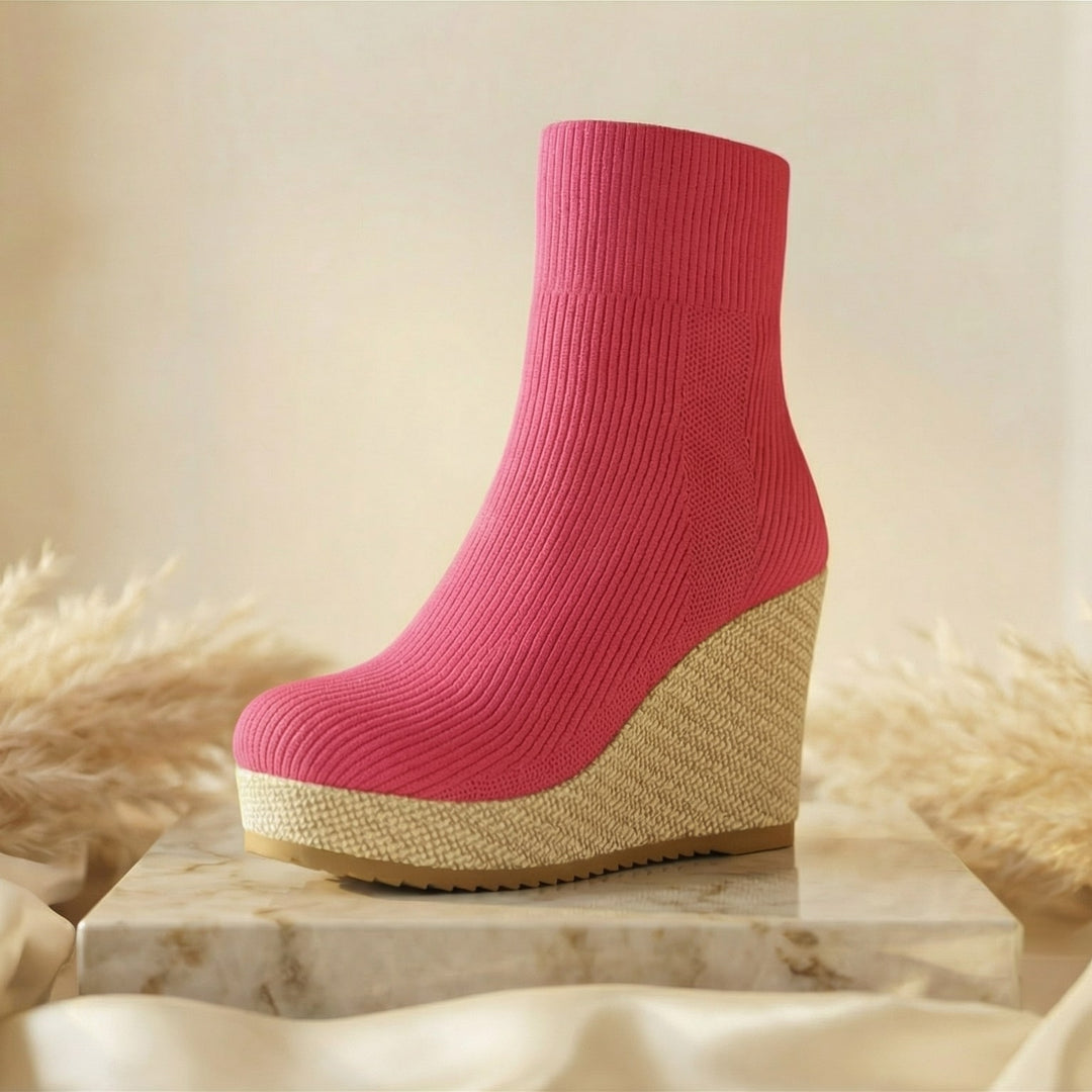 Valentina Wedge Sock Boot