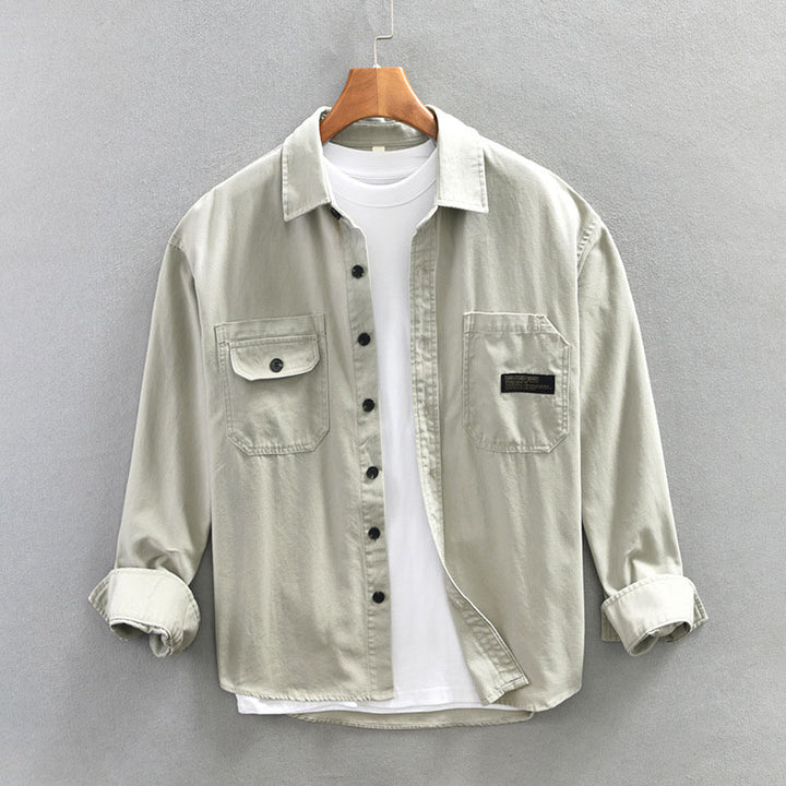 Matteo Cotton Utility Shirt
