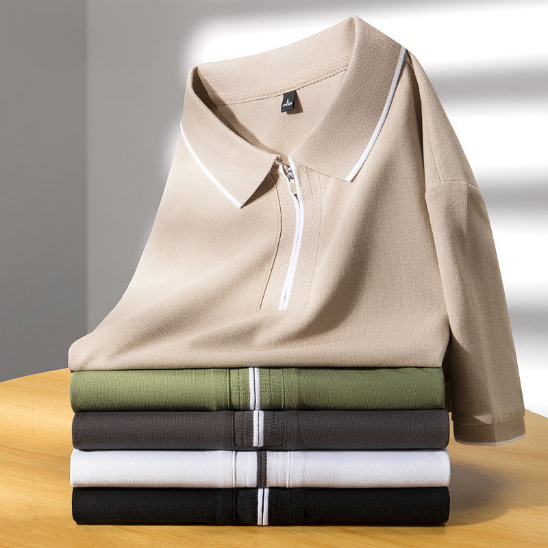 Thiago Zip Polo Shirt