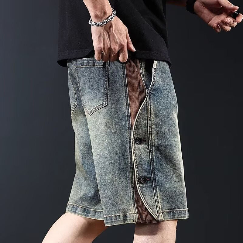 Dario Retro Button Shorts