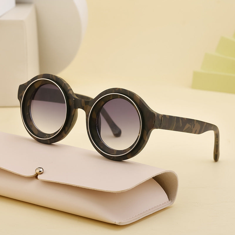 Emilio Vintage Wood Sunglasses