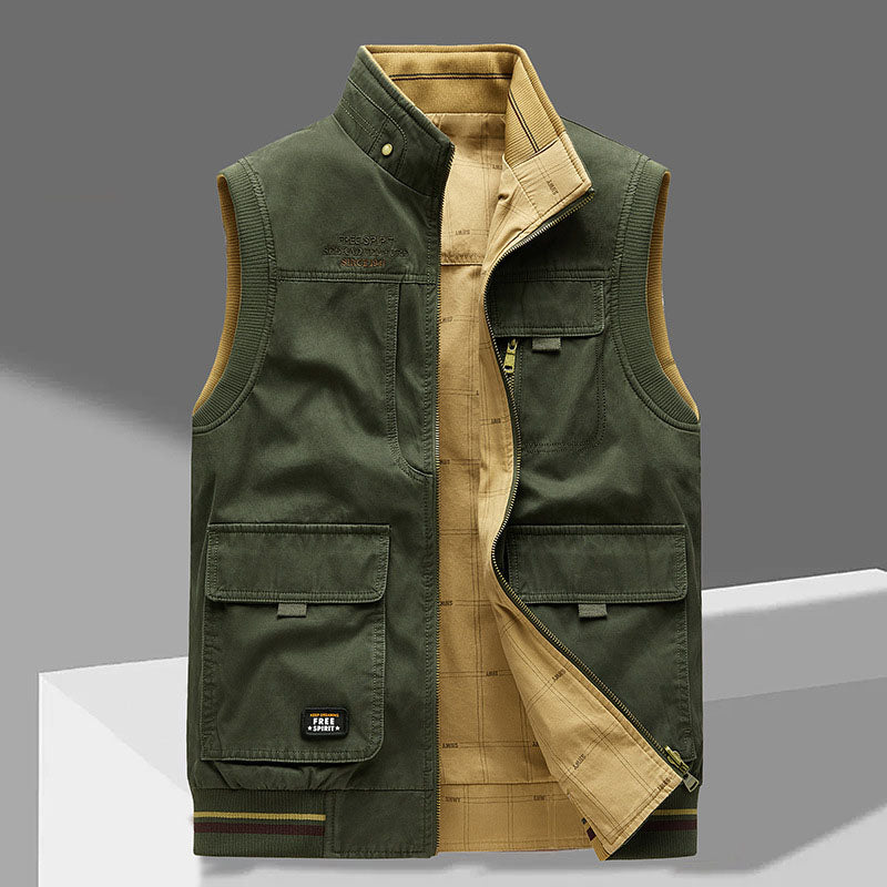 Arturo Cotton Utility Vest
