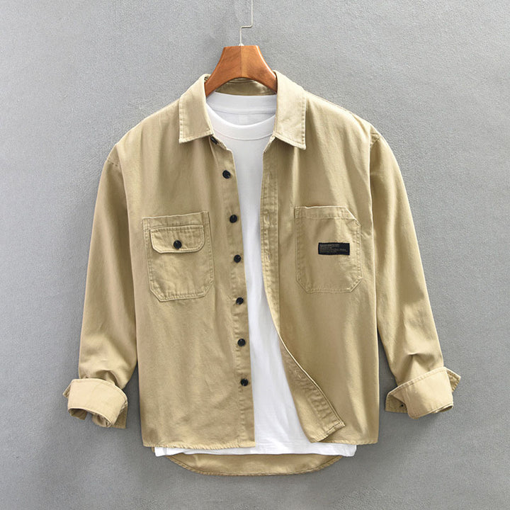 Matteo Cotton Utility Shirt