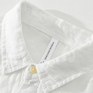 Leone Linen Popover Shirt