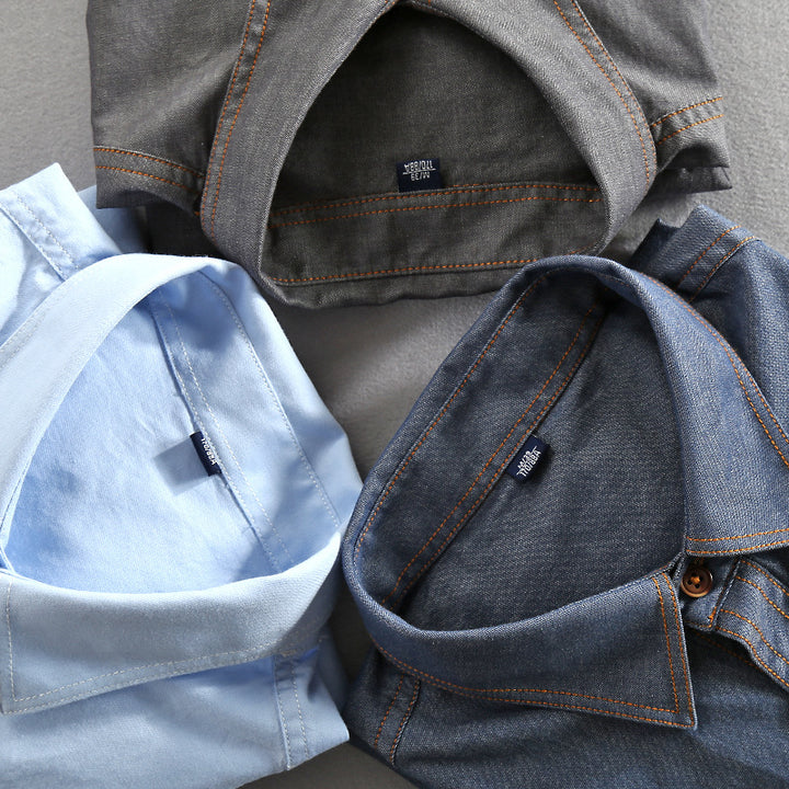 Rafael Cotton Denim Shirt