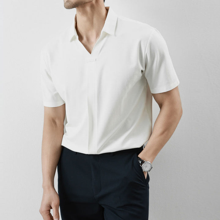Fabio Cotton Silk Polo