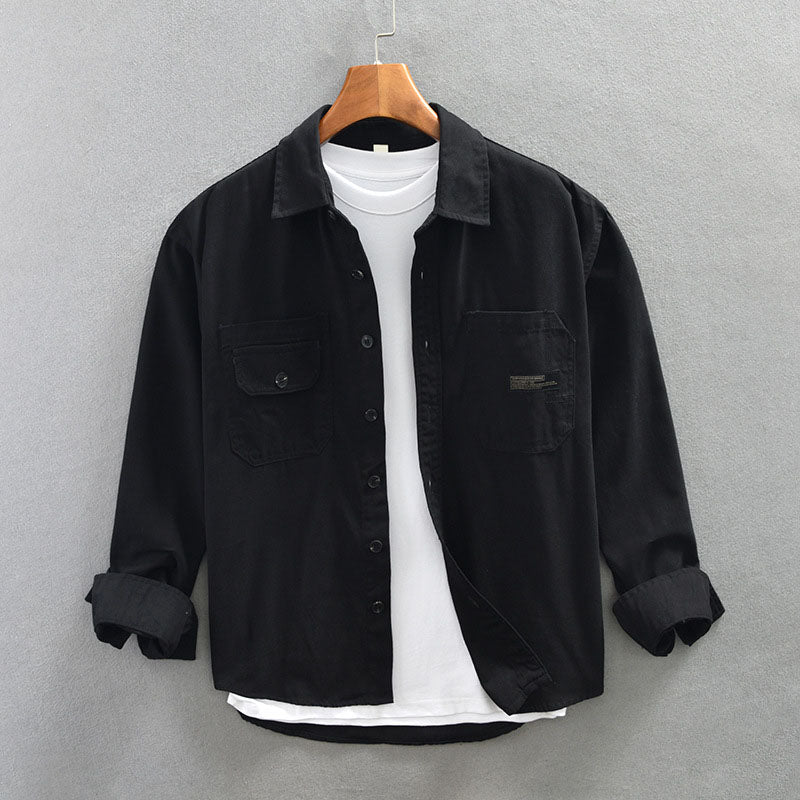 Matteo Cotton Utility Shirt