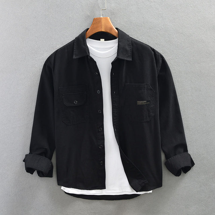 Matteo Cotton Utility Shirt