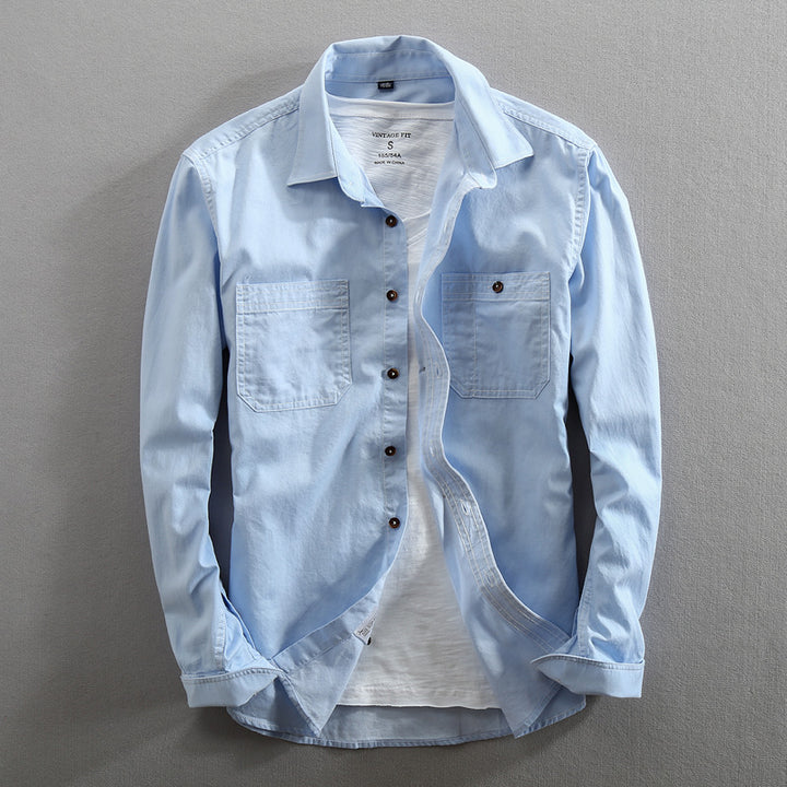Rafael Cotton Denim Shirt