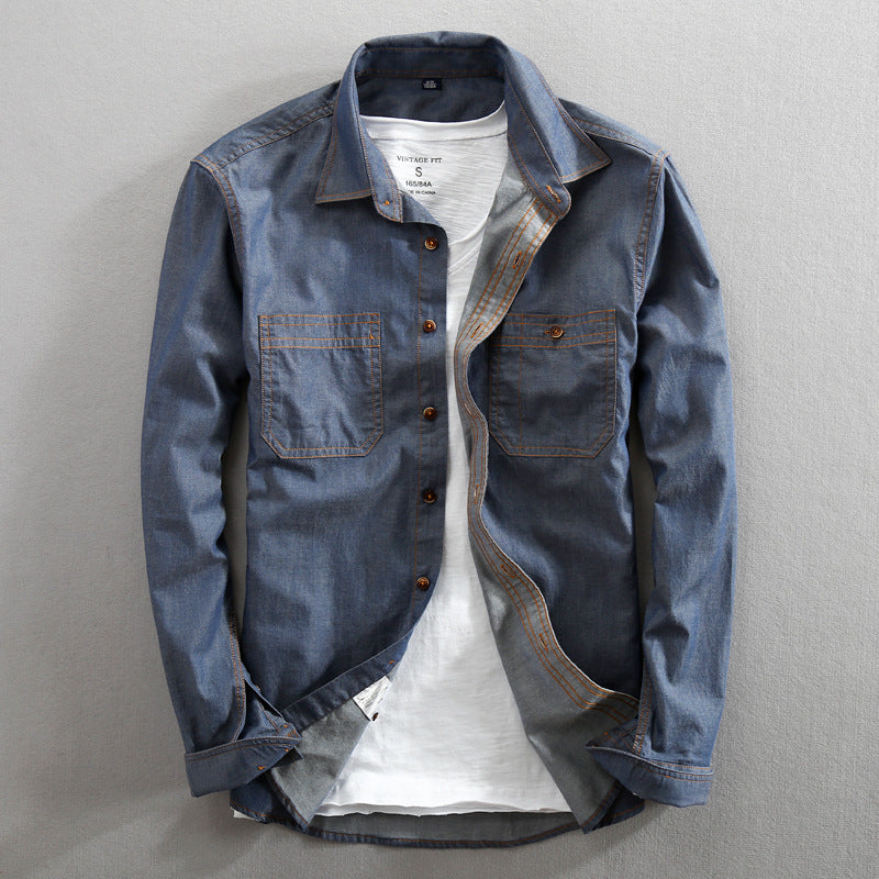 Rafael Cotton Denim Shirt