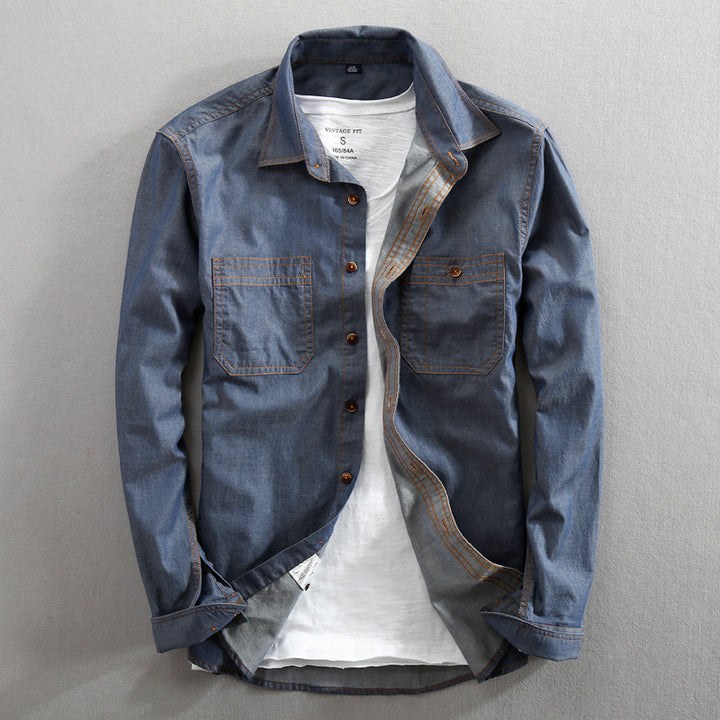 Rafael Cotton Denim Shirt