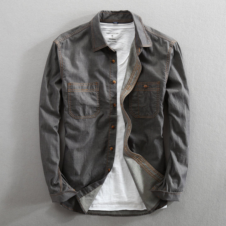 Rafael Cotton Denim Shirt