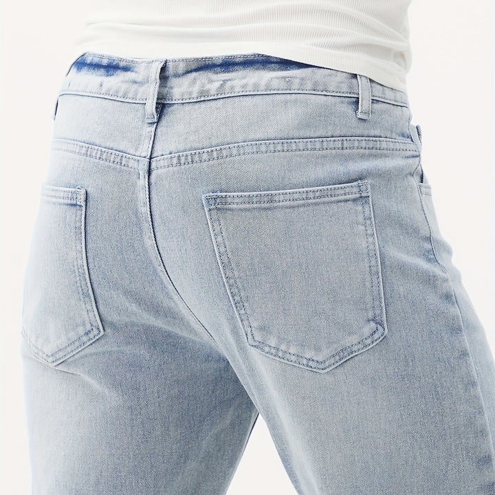 Thiago Tapered Cotton Jeans