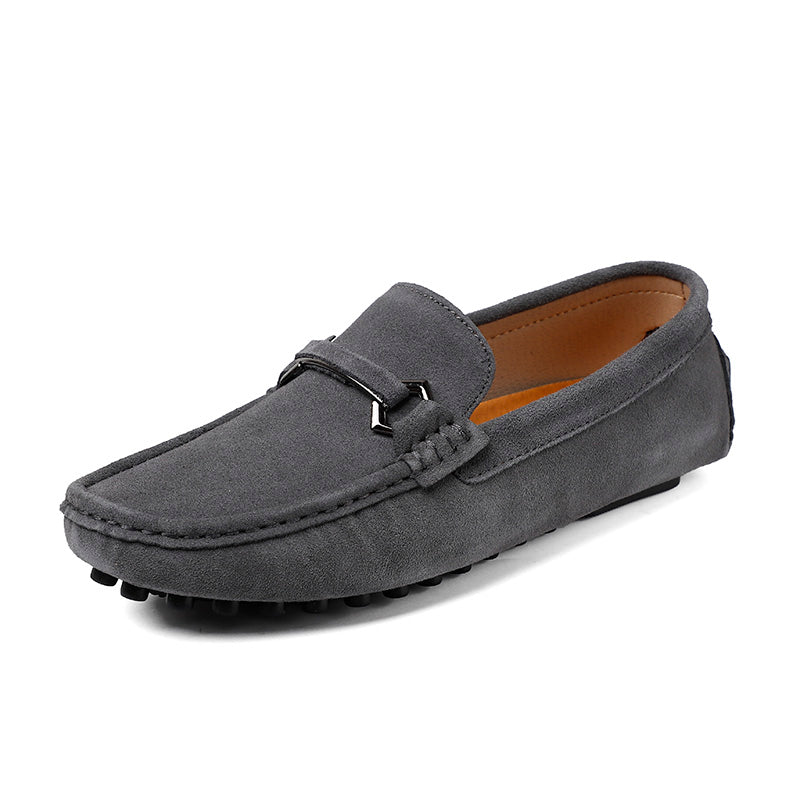 Leonardo Suede Bit Loafers