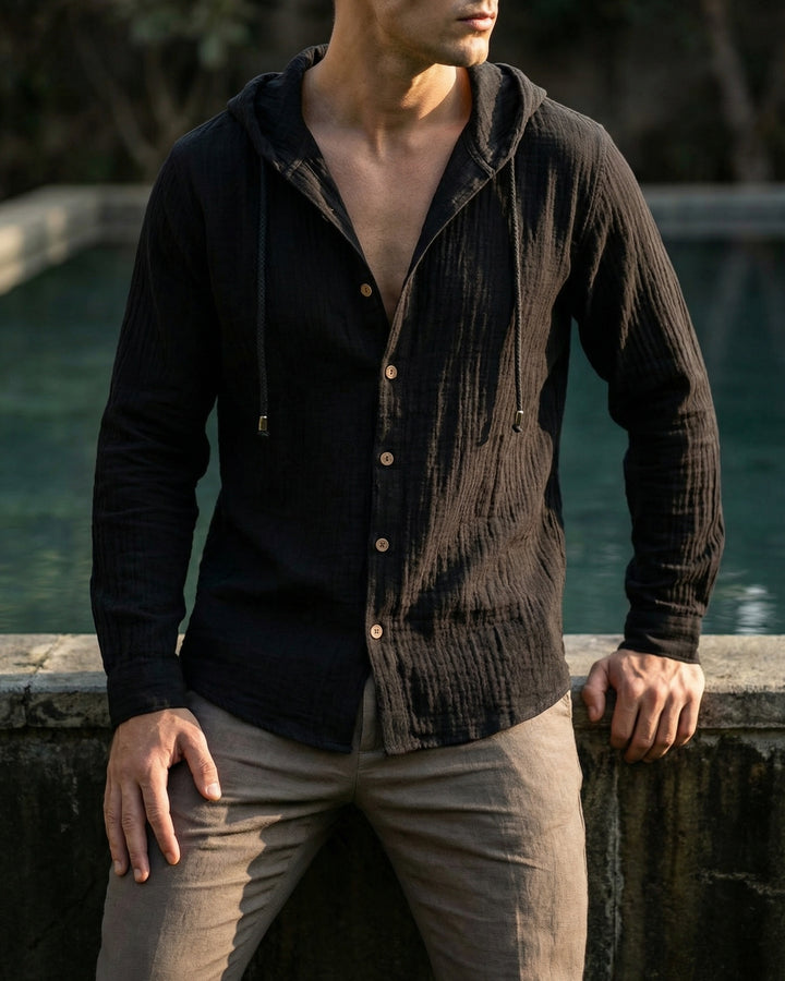 Marcello Cotton Linen Shirt