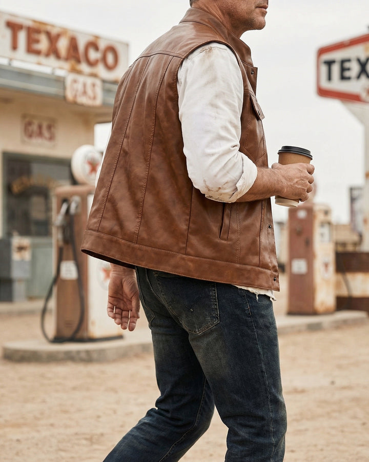Ricardo Leather Vest