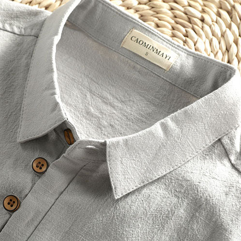 Alessio Linen Polo Shirt