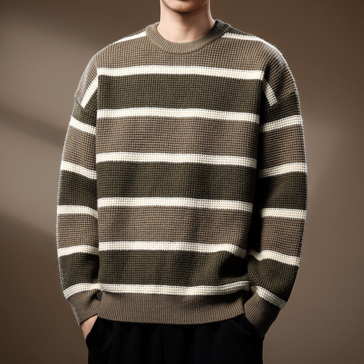 Amadeo Waffle-Knit Sweater