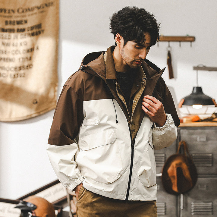 Rafael Colorblock Utility Jacket