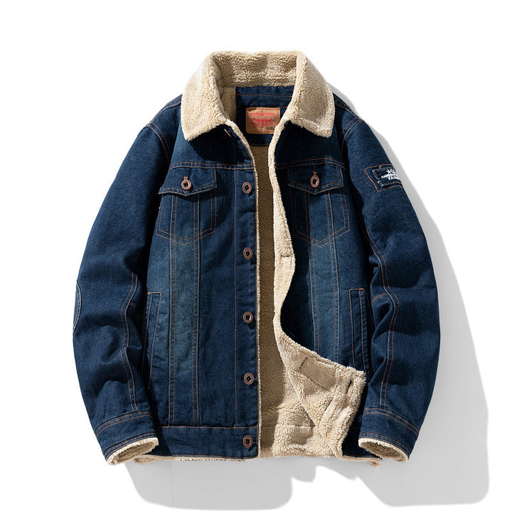 Maurizio Sherpa-Lined Denim Jacket