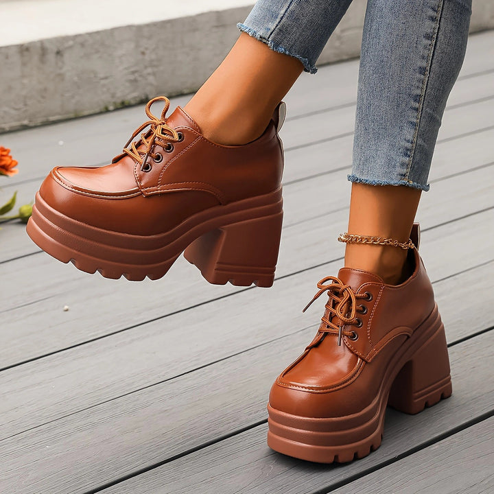 Valeria Platform Heel Boots