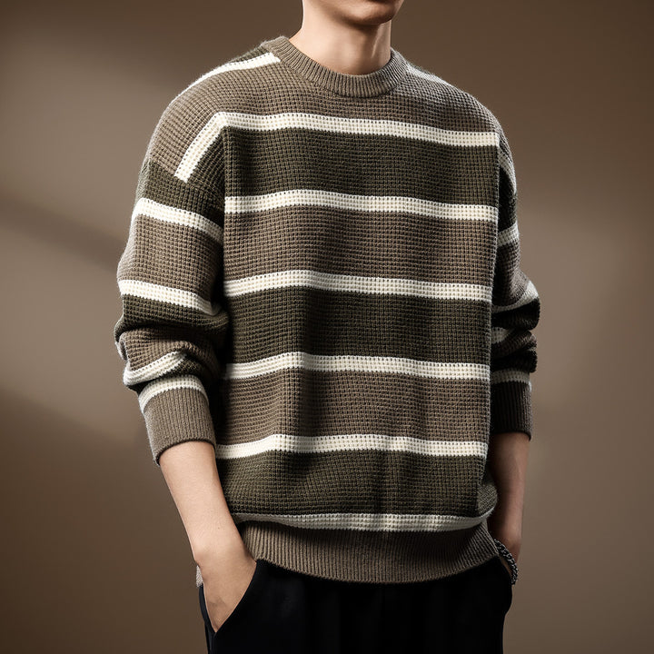 Amadeo Waffle-Knit Sweater