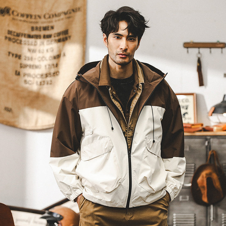 Rafael Colorblock Utility Jacket