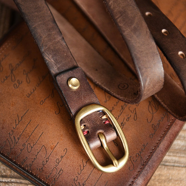 CLAIRE GENUINE LEATHER BELT