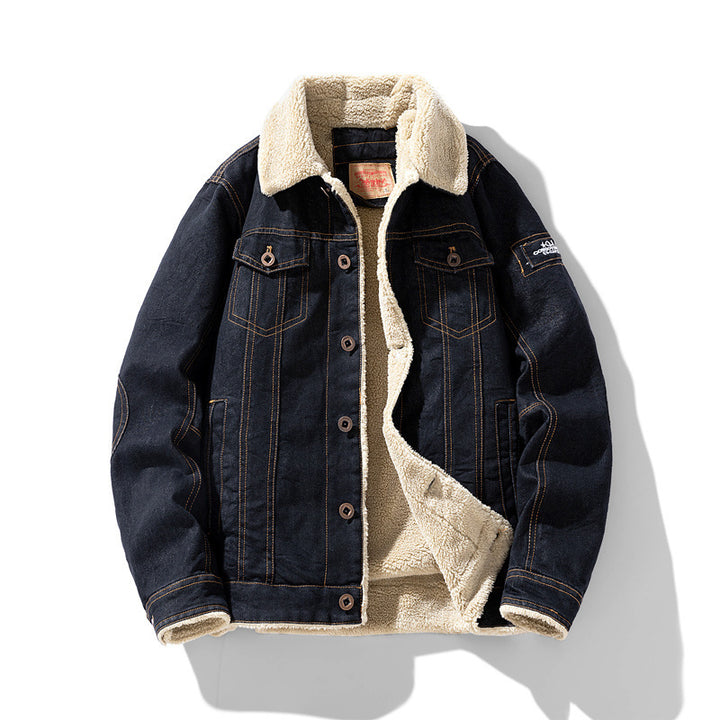 Maurizio Sherpa-Lined Denim Jacket