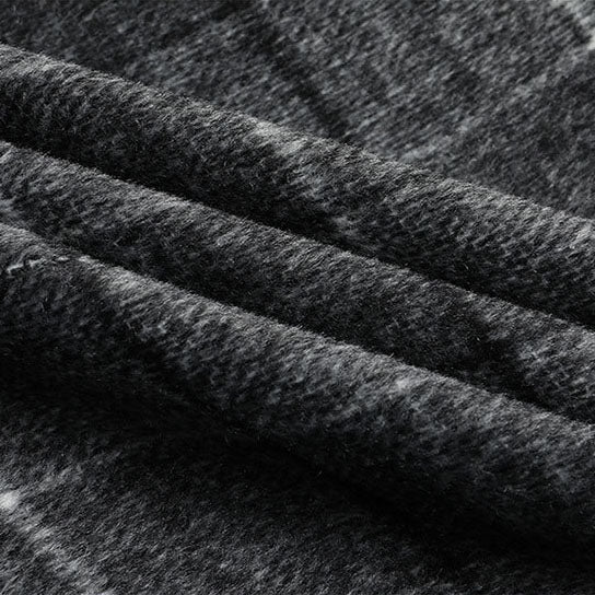 Marcello Plaid Overcoat