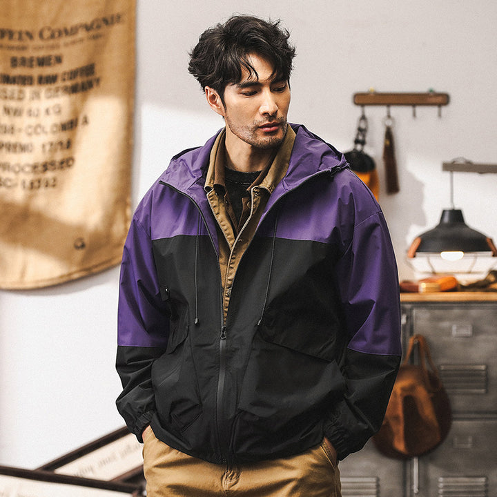 Rafael Colorblock Utility Jacket