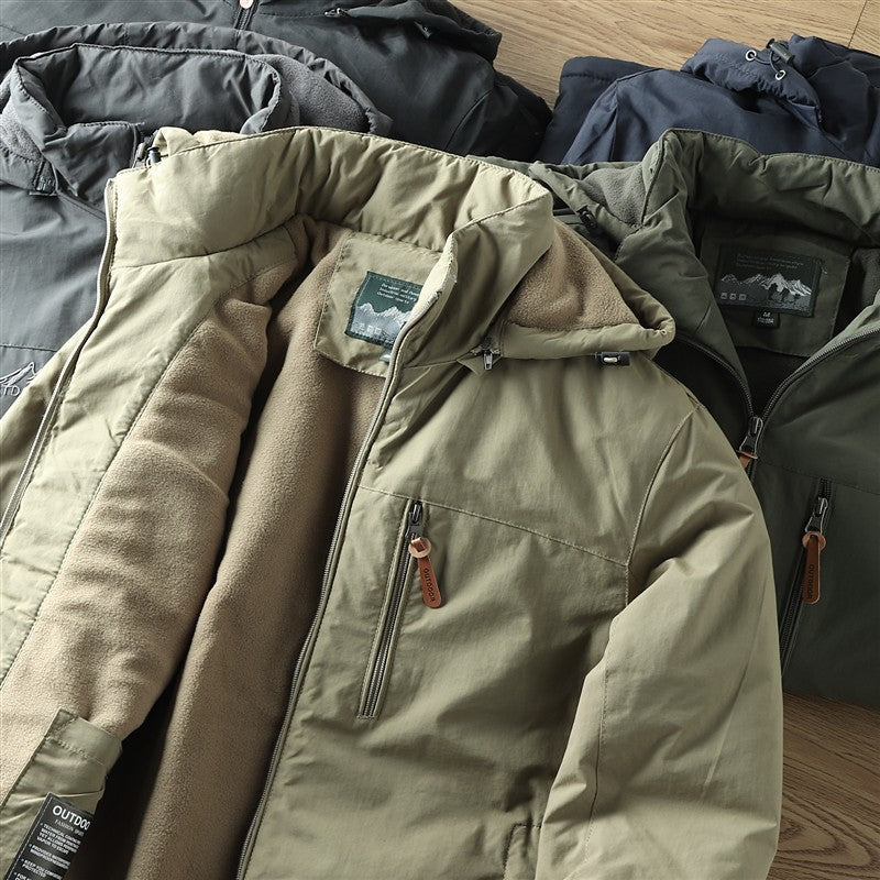 HUNTER WATER-RESISTANT FLEECE JACKET