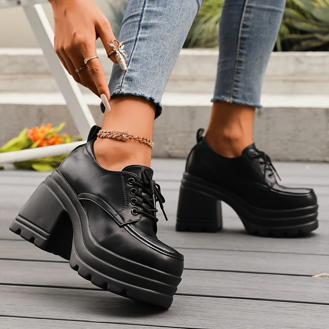Valeria Platform Heel Boots